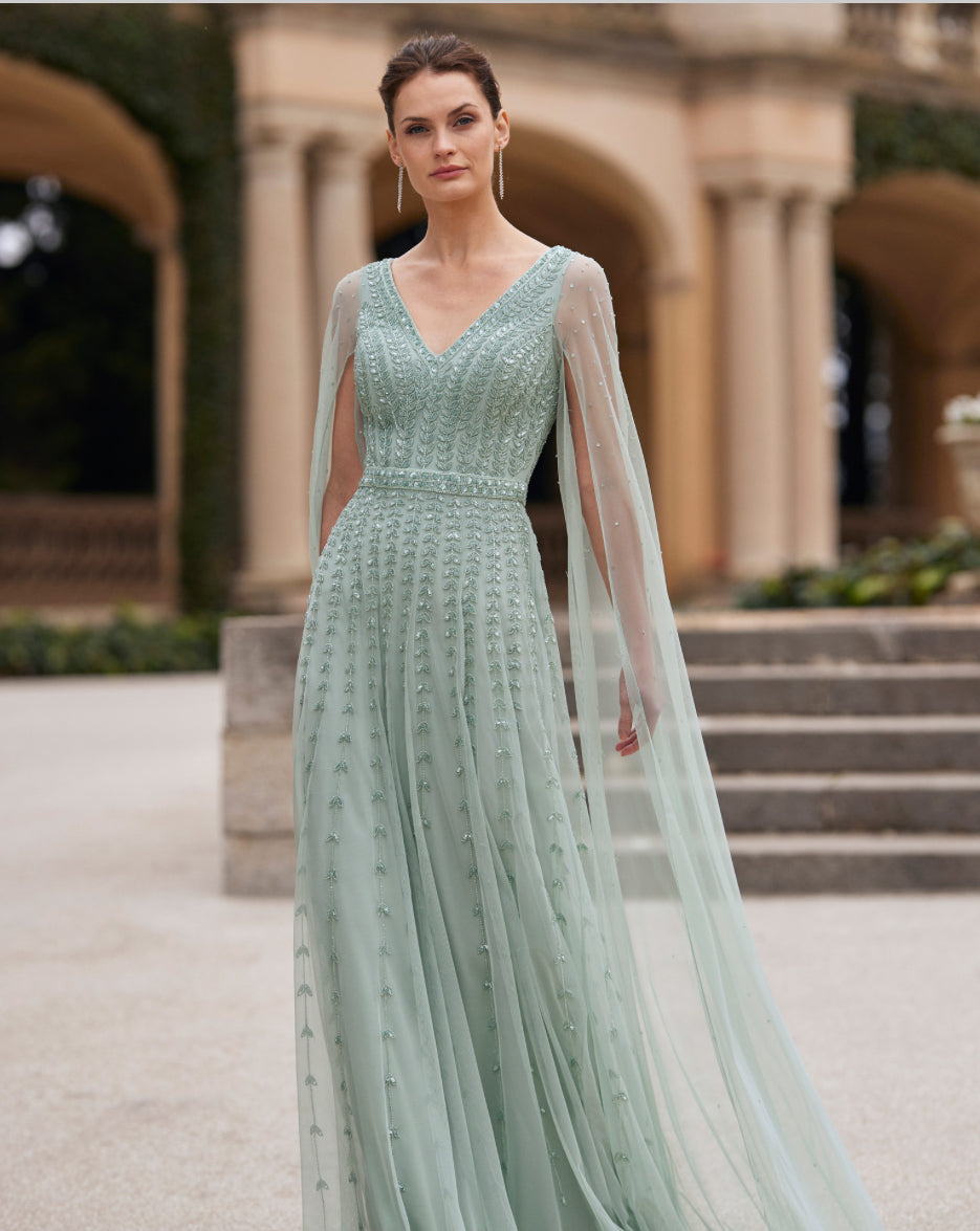 Couture Club Beaded Evening Gown