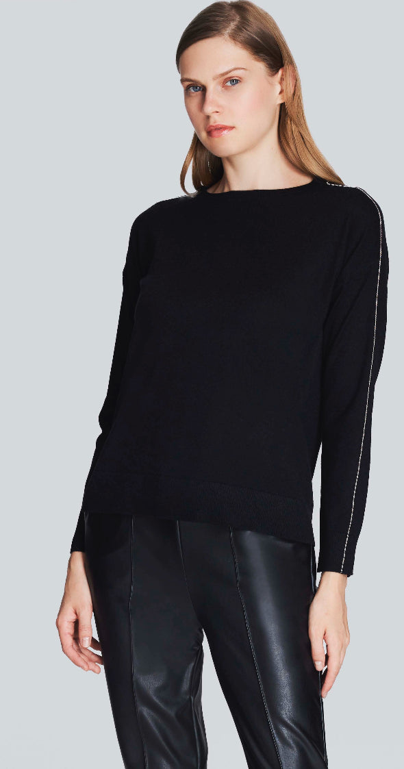 Thin Arm Stripe Knitwear
