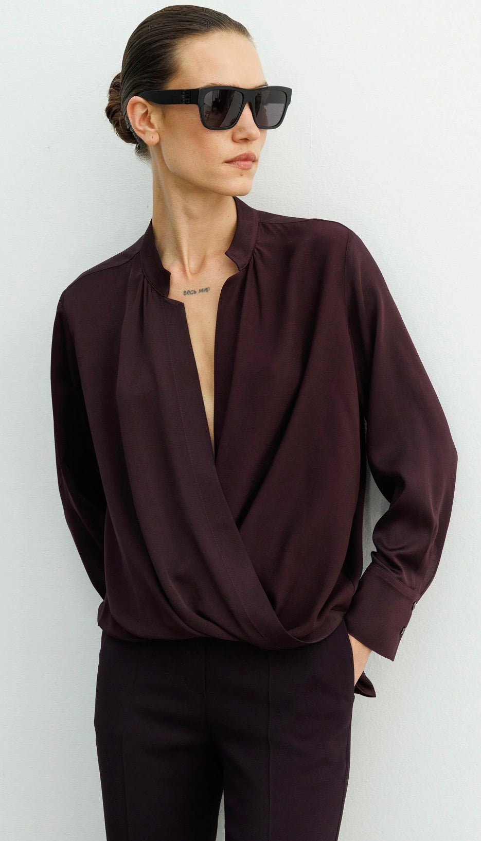 Anvelop Cuffed Blouse