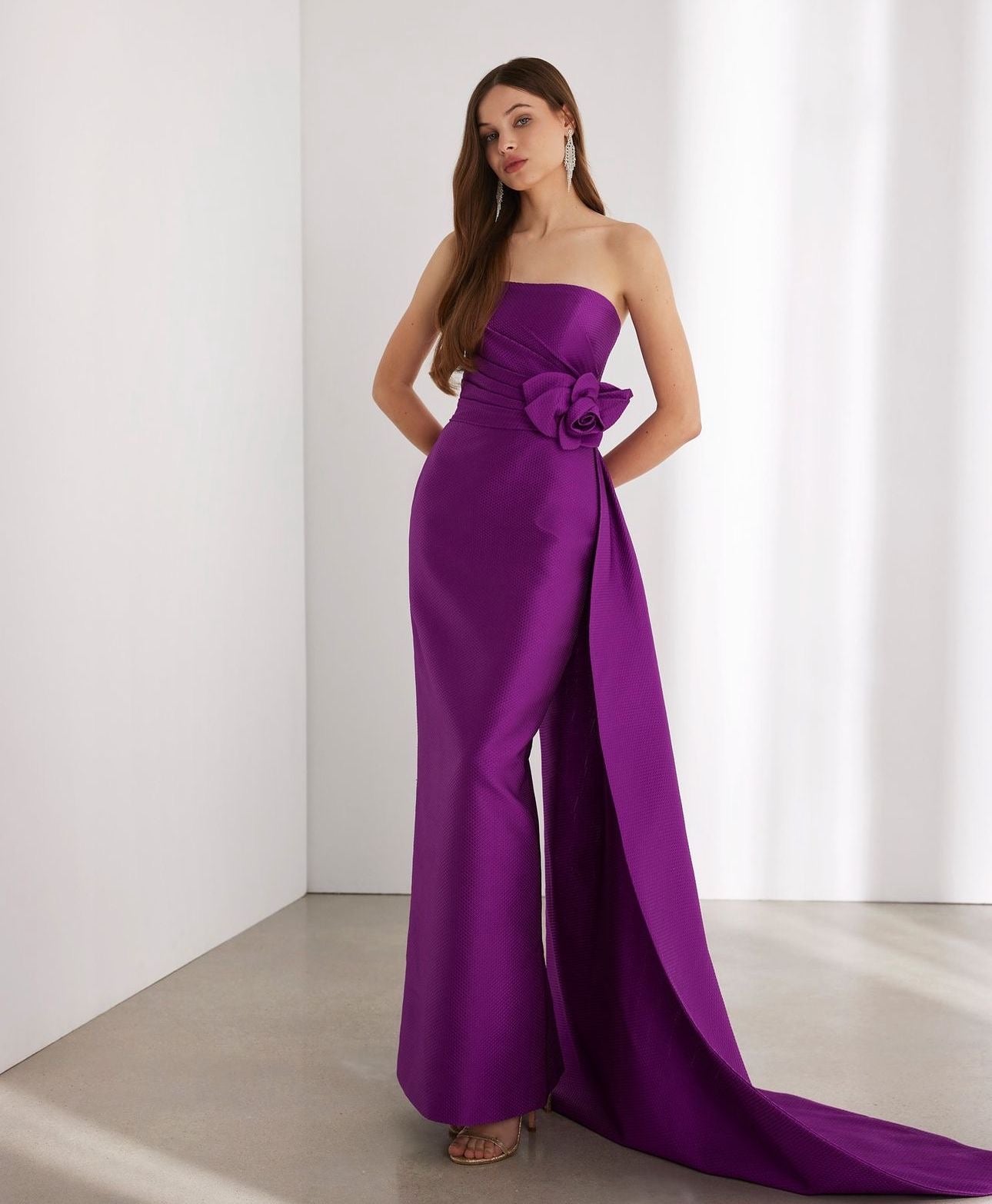 Rosa Clará Enchanting Grace in an Evening Gown