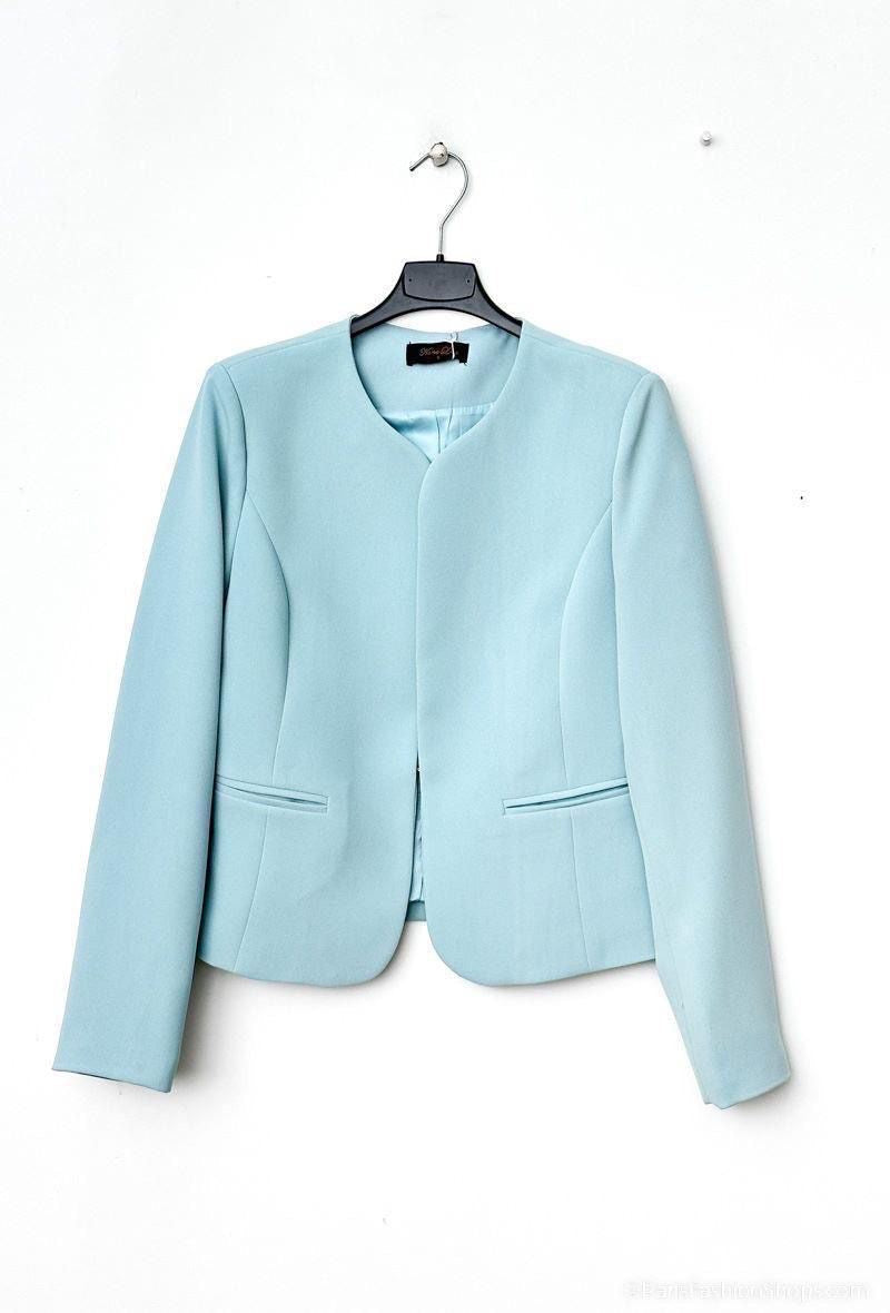 Mint blazer and pants suit
