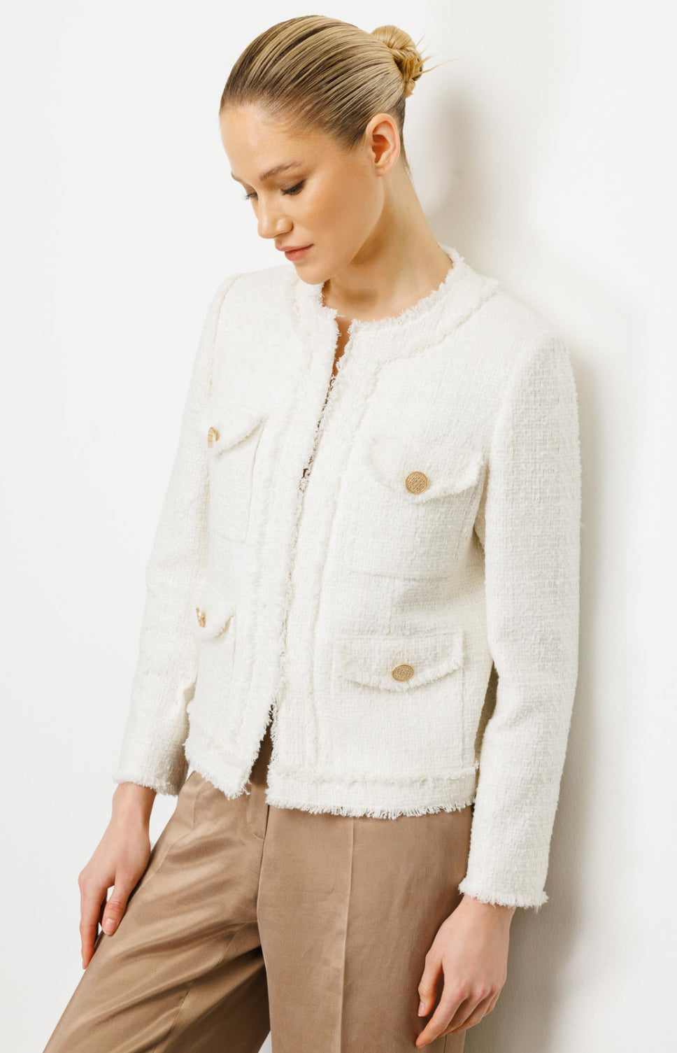 Metal Buttoned Jacket