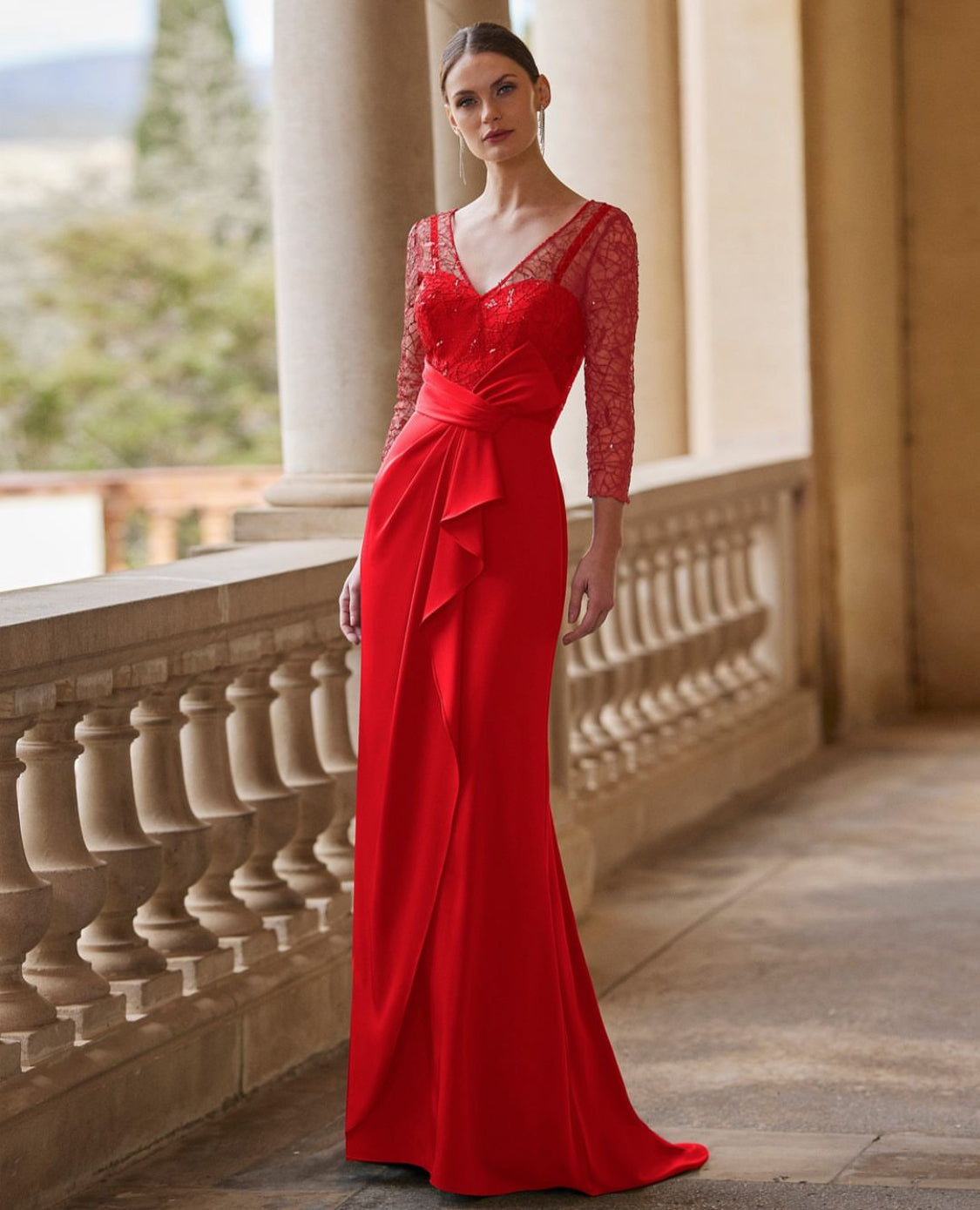 Radiant Glamour in an Evening Gown