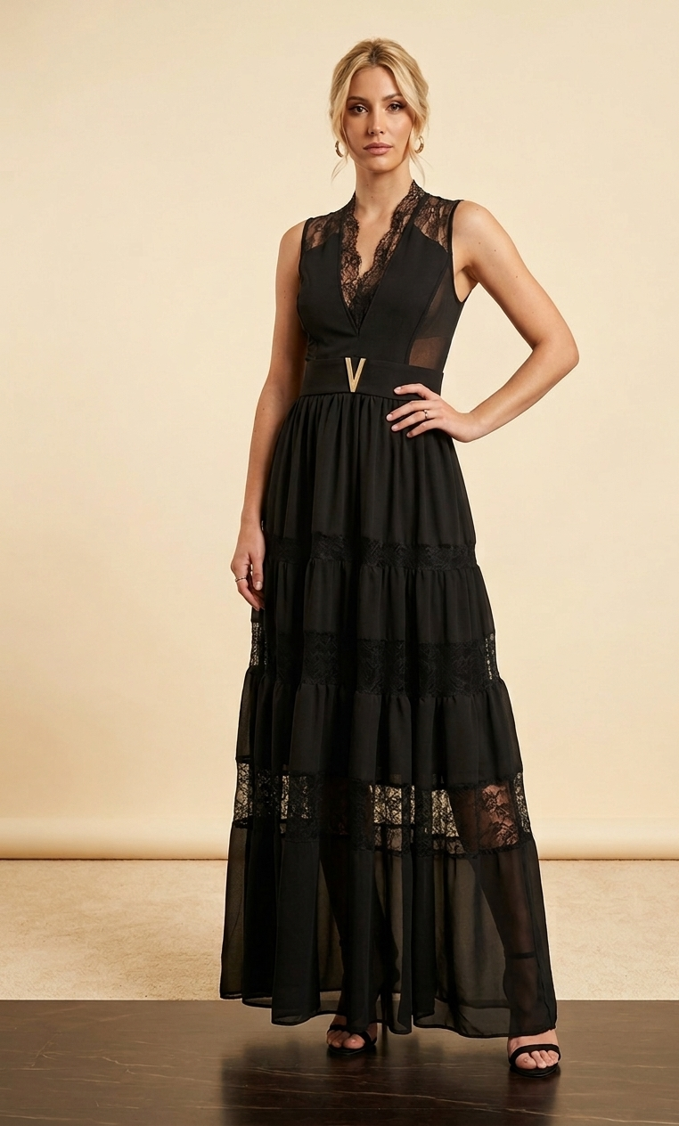 Black Lace Dress