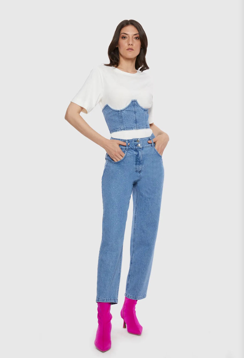 Ankle Length Jean Trouser