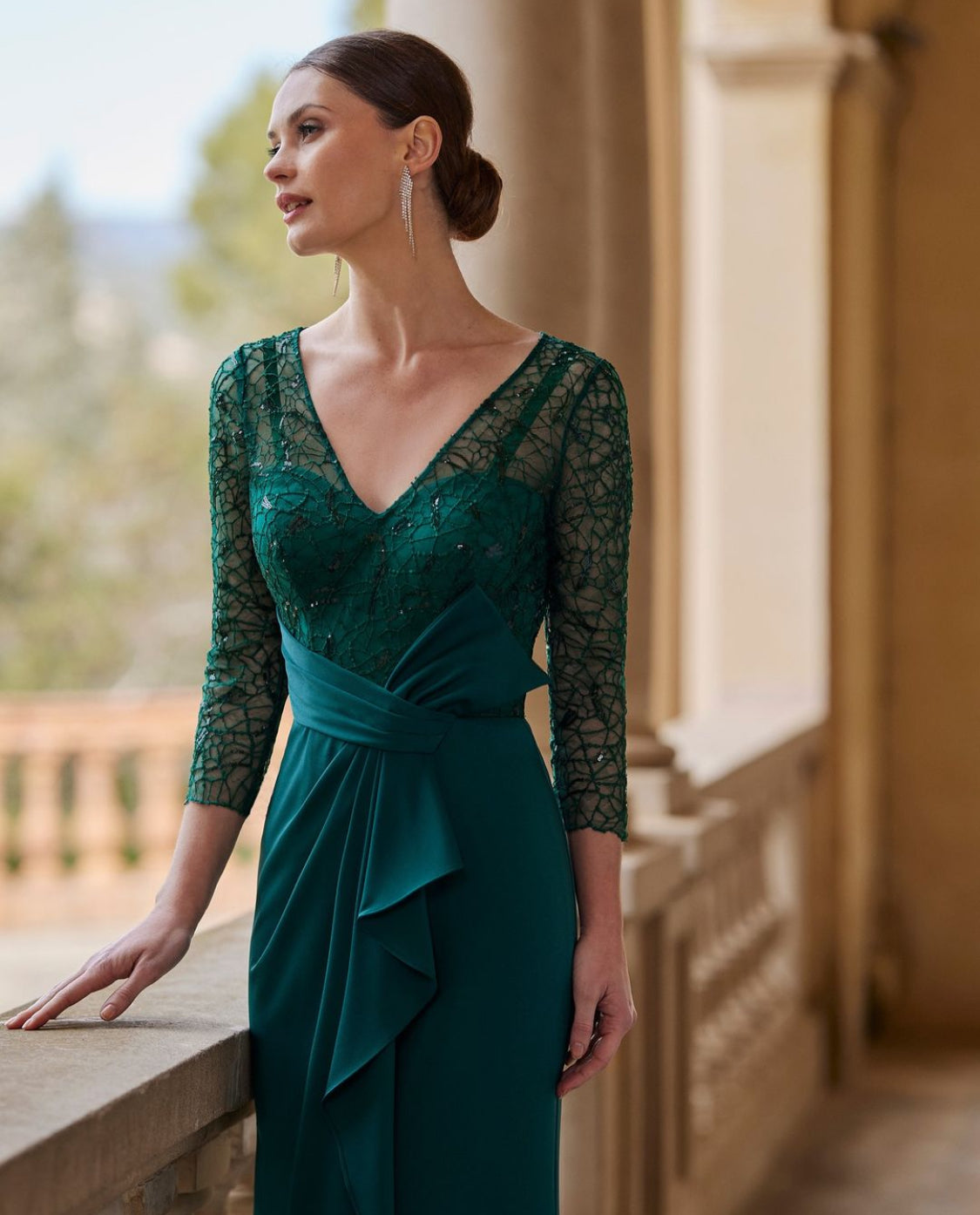 Radiant Glamour in an Evening Gown
