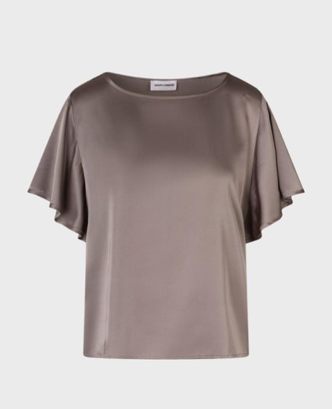 Satin Sleeve Blouse
