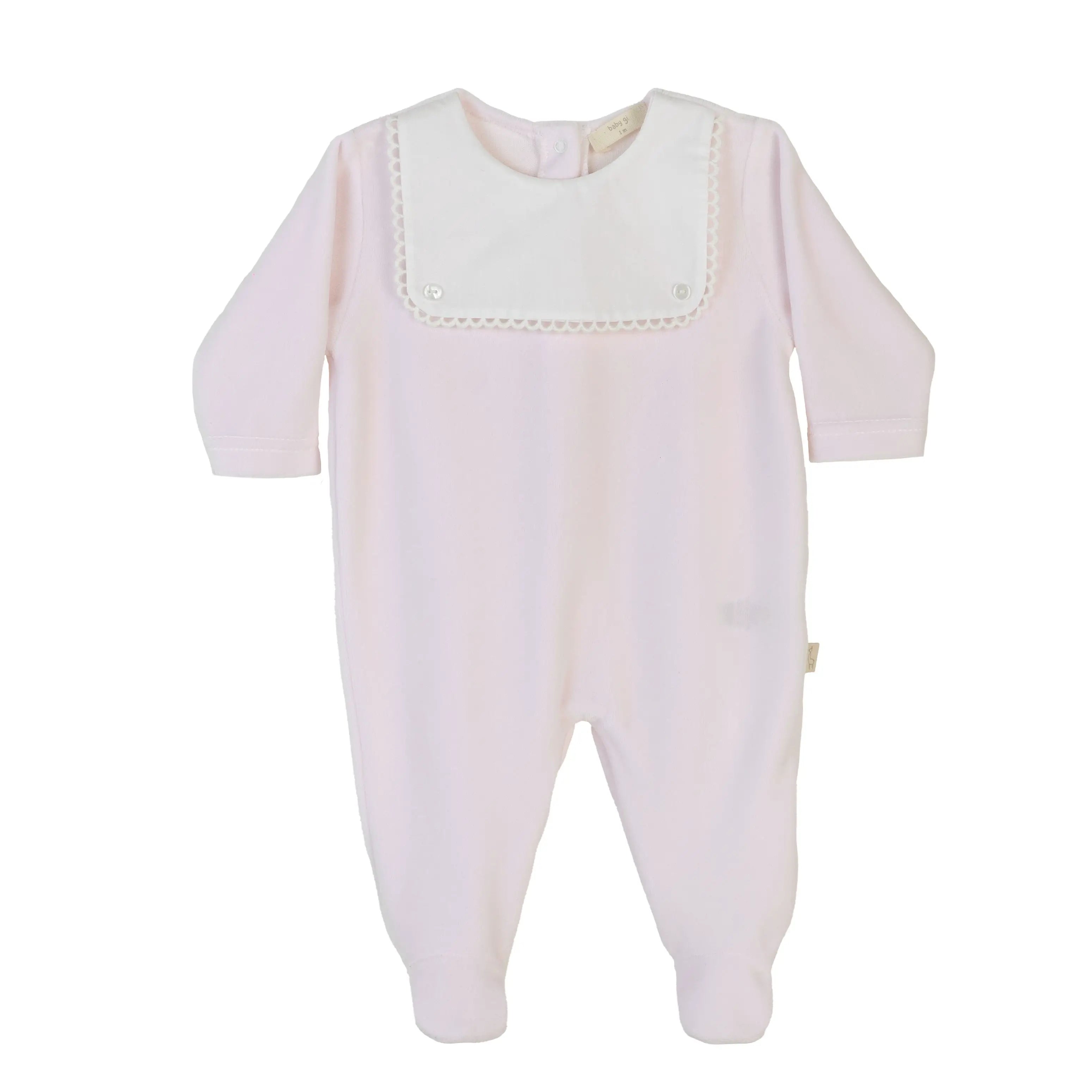 Baby Gi babygrow with pique.