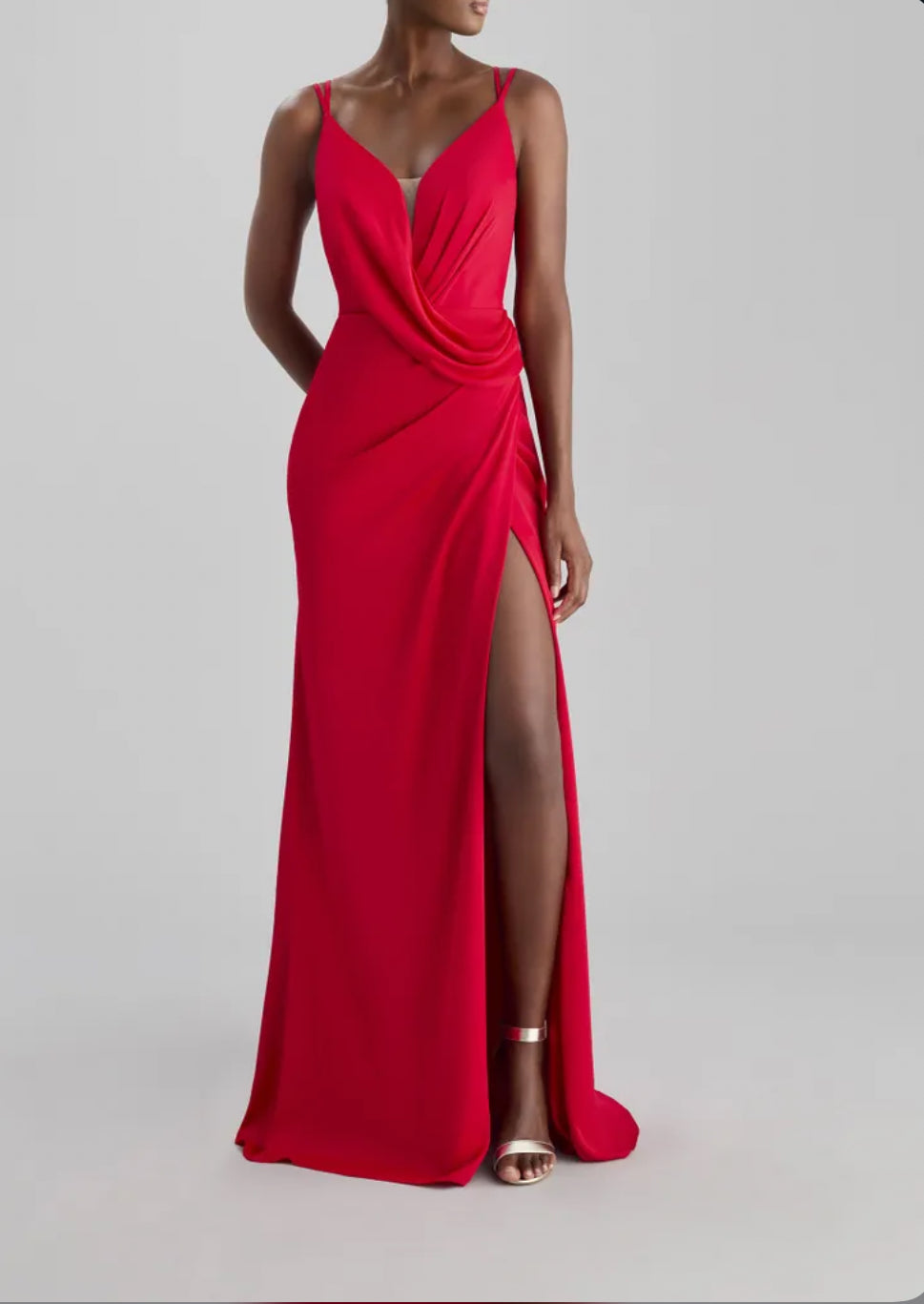 Pronovias Satin Mermaid Gown