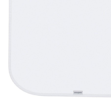 Cotton blanket 80 X 80 cm white tencel
