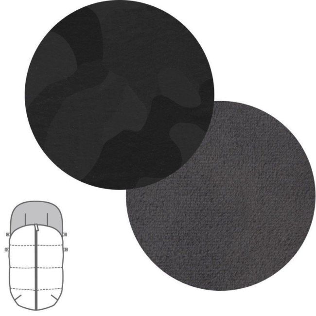 Cripsi footmuff 45x98x3 cm