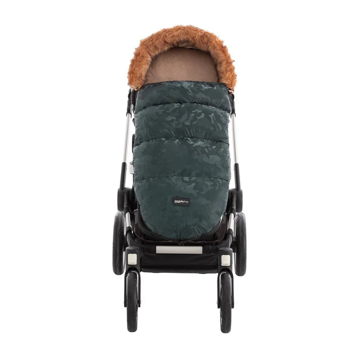 Cripsi Oslo waterproof fur footmuff 50x100x8 CM