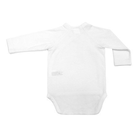 Body crossed long sleeves T.3 tencel white