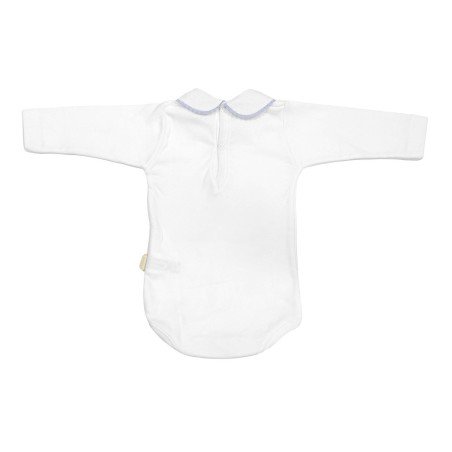 Round neck body long sleeve 1. 0703 croquet blue