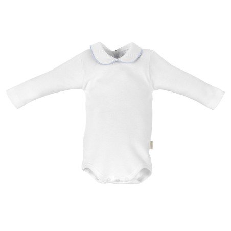 Round neck body long sleeve 1. 0703 croquet blue