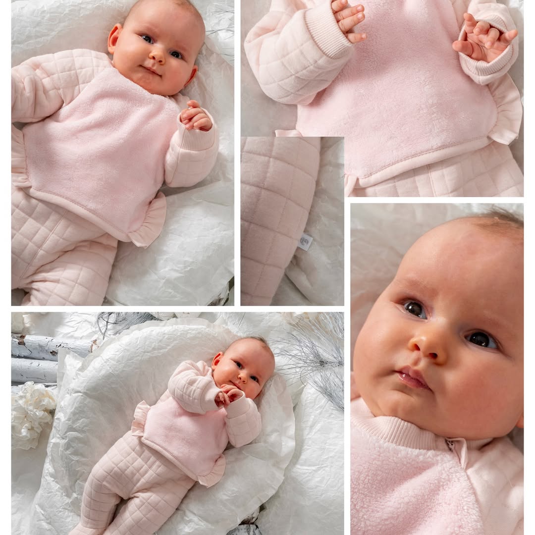 Quilted Baby Romper