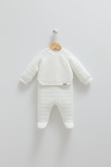 Quilted Baby Romper