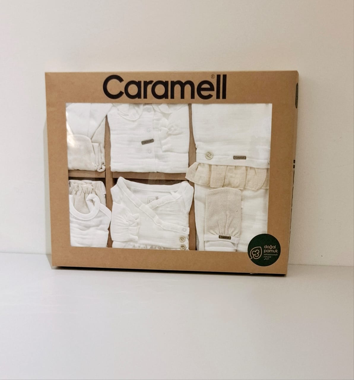 Cotton newborn 8 pieces hospital set