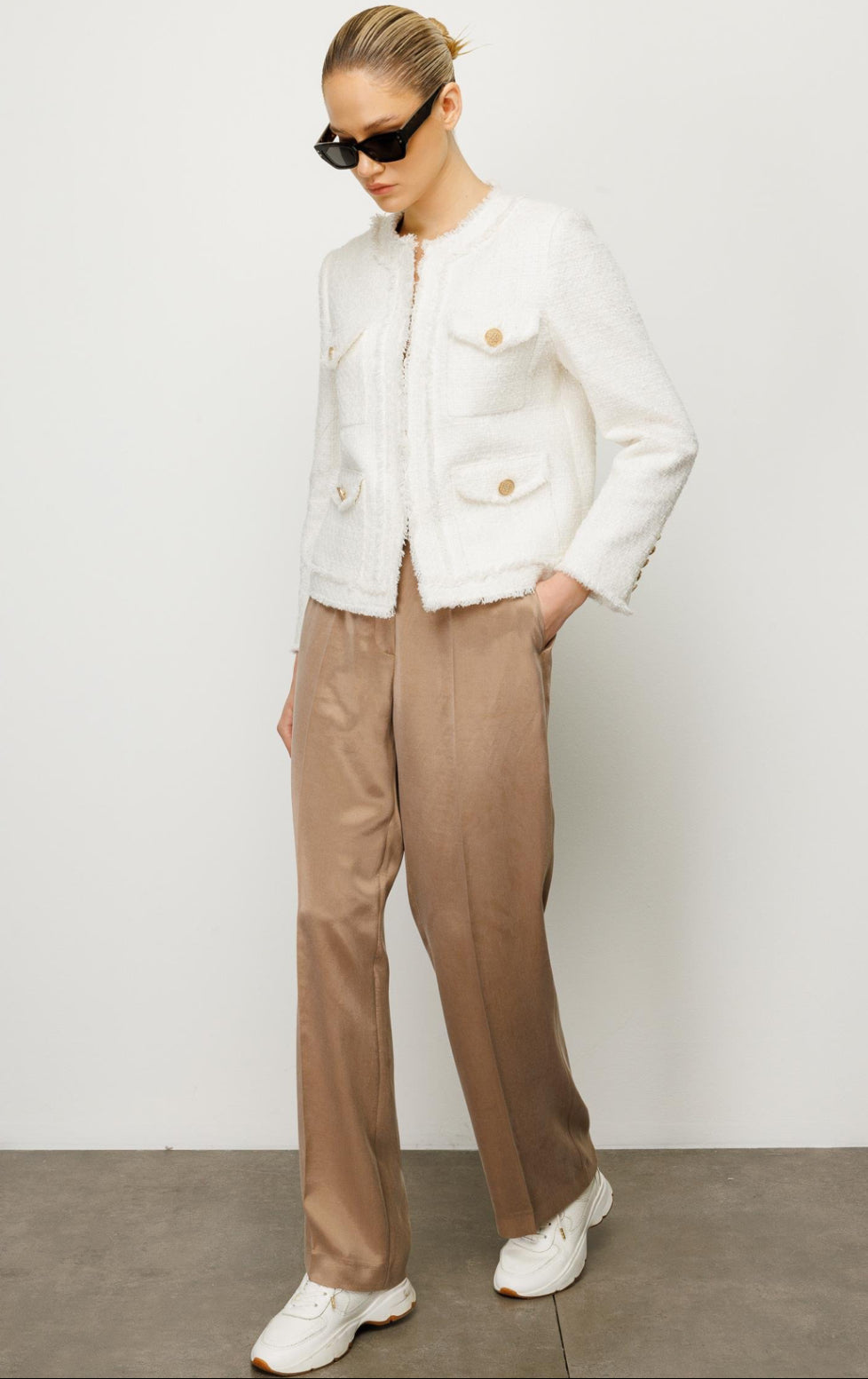 Metal Buttoned Jacket
