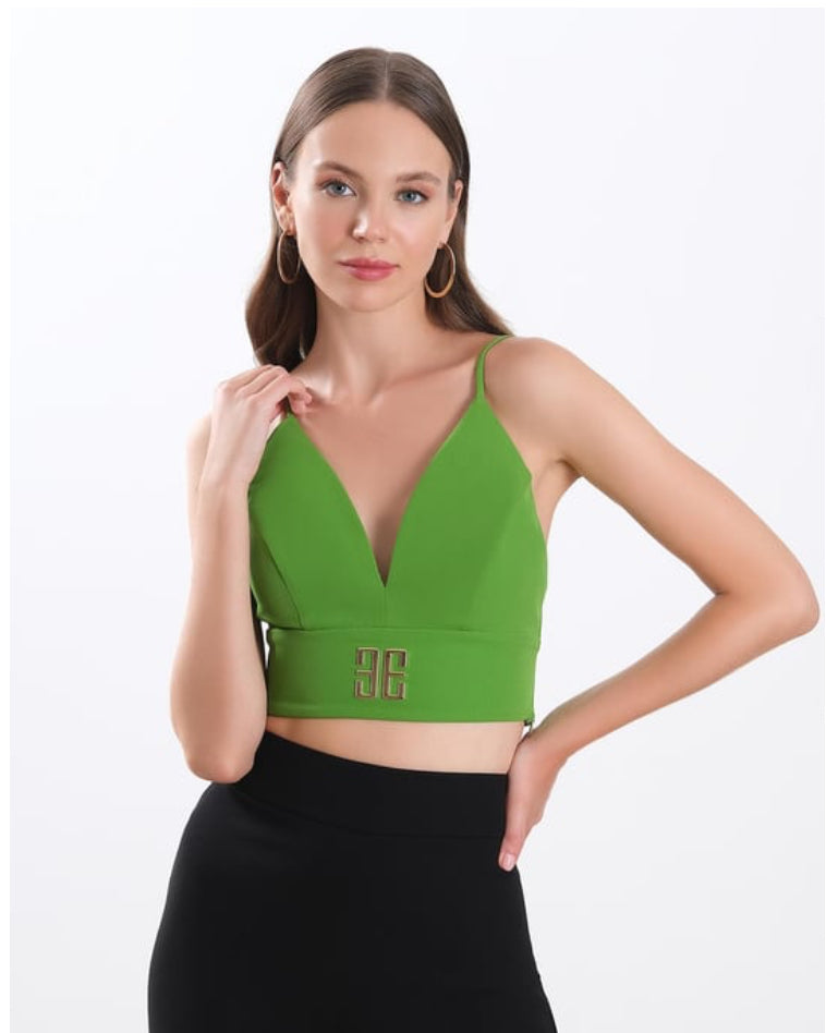 Gold Metal Logo detail top