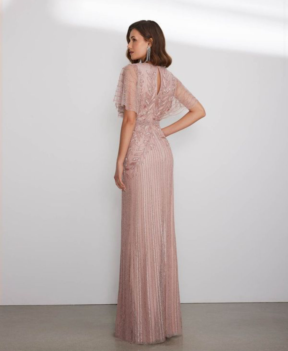 Rosa Clará Beaded Elegance Evening Gown