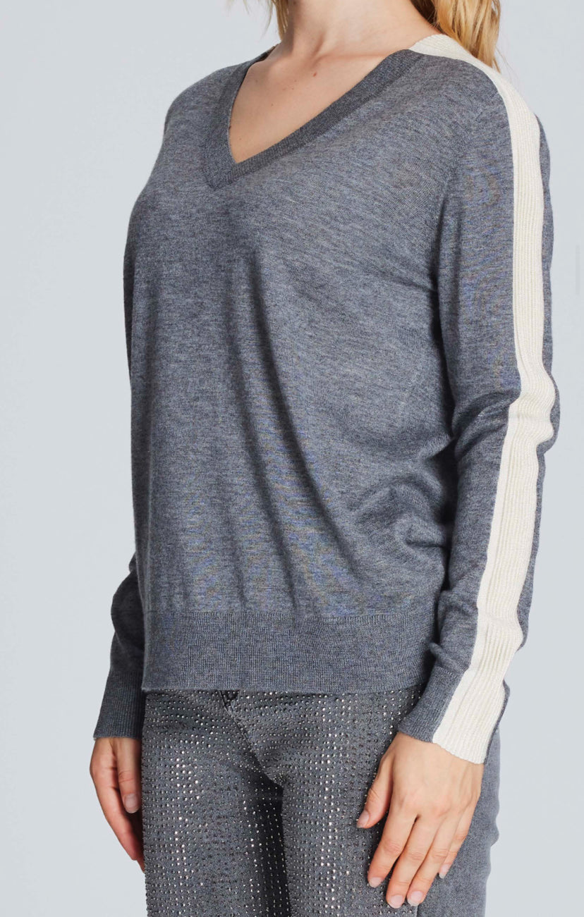 Bold Arm Stripe Knitwear