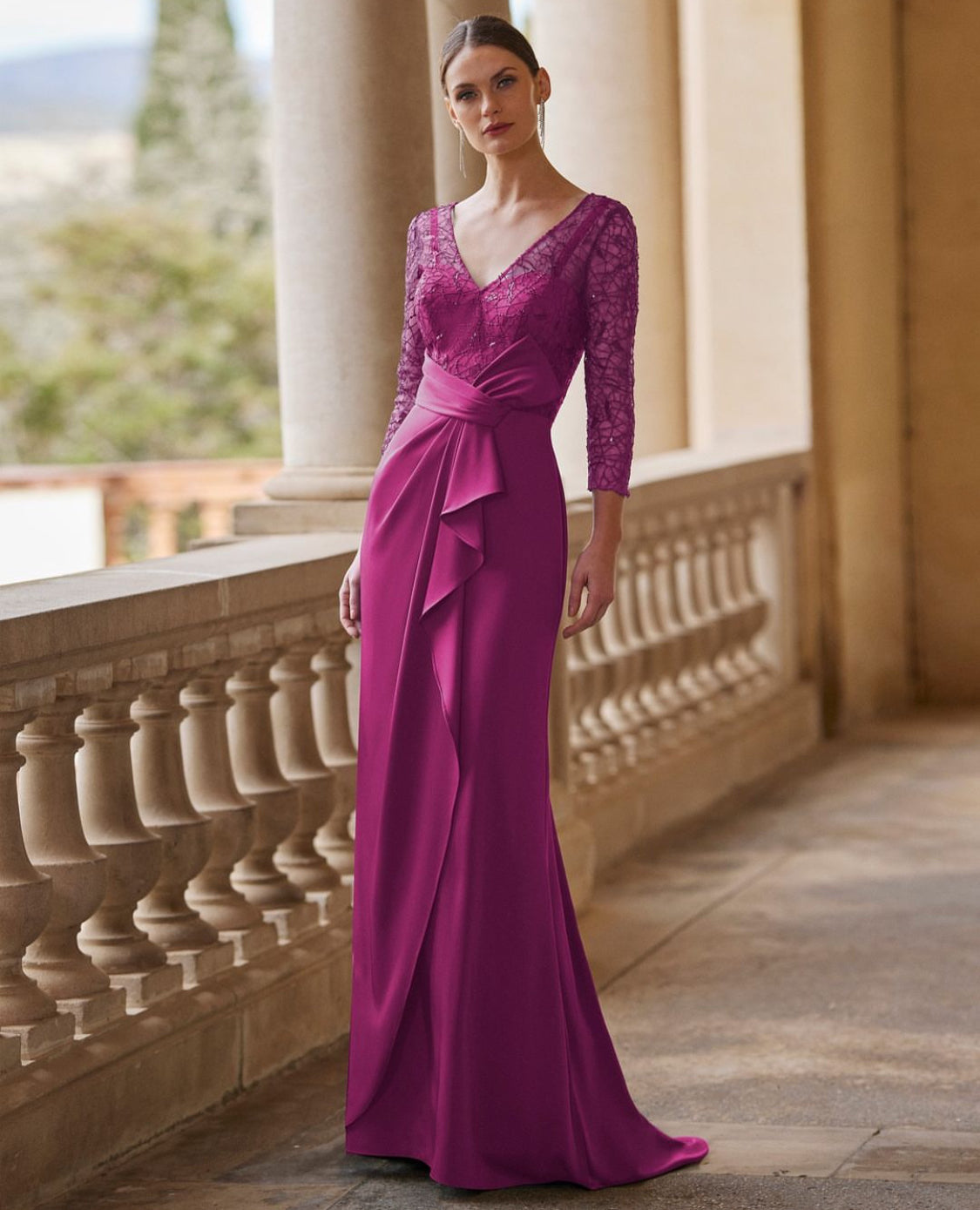 Radiant Glamour in an Evening Gown