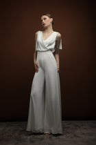 Dani’s Party Satin Evening Jumpsuit
