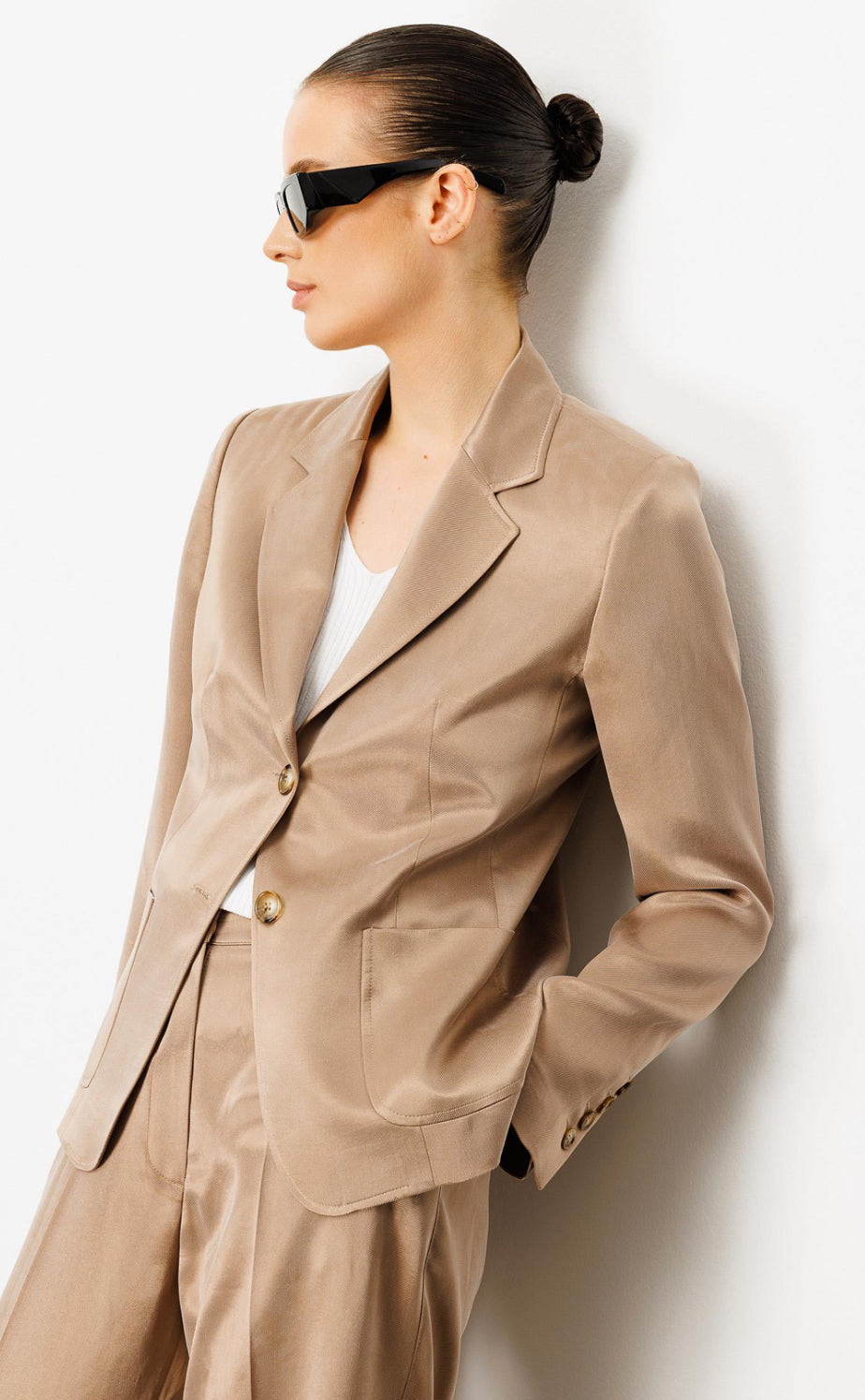 Two Button Outer Pocket Suit