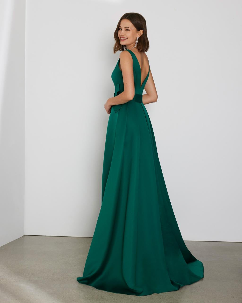 The Duchess Satin Evening Gown by Rosa Clara