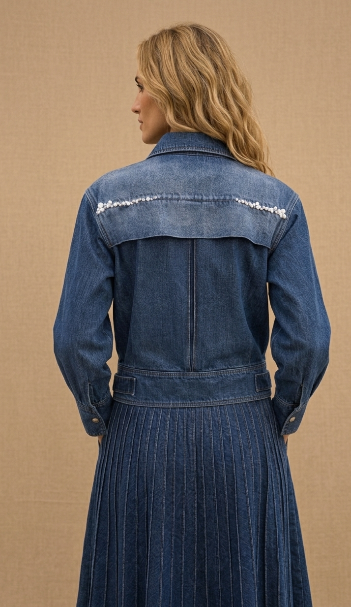 Asymmetric Jean Jacket