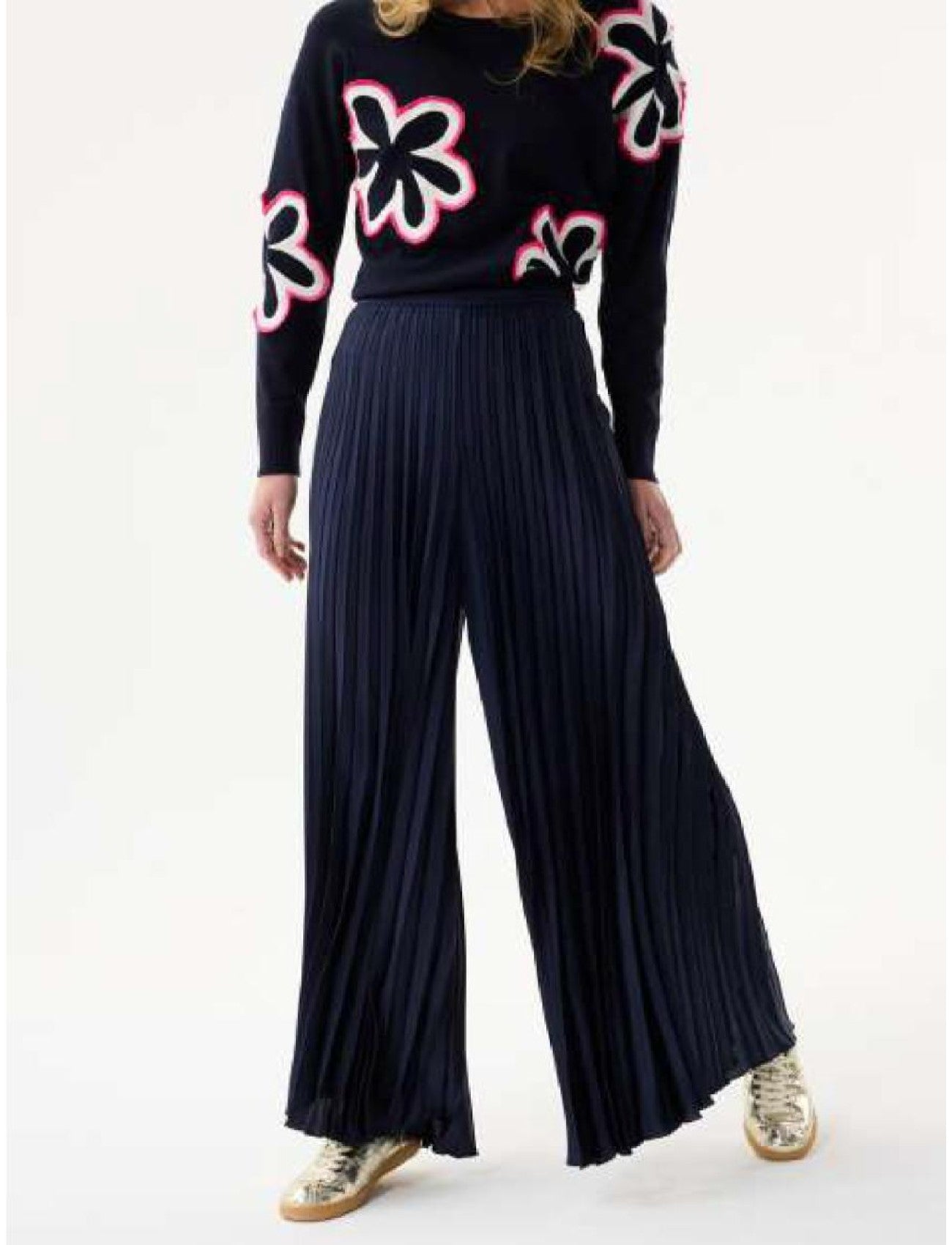 Pleated Pants