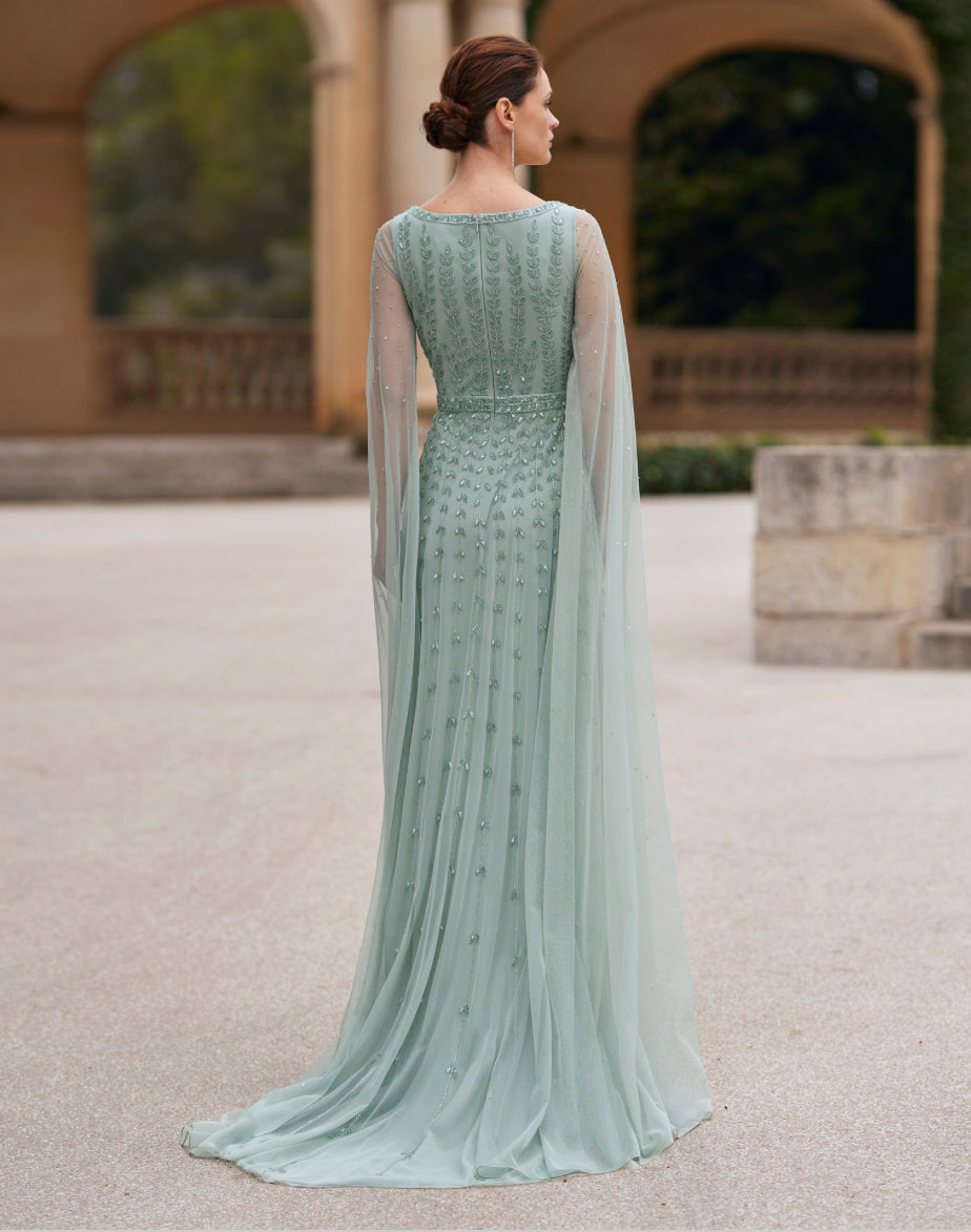 Couture Club Beaded Evening Gown