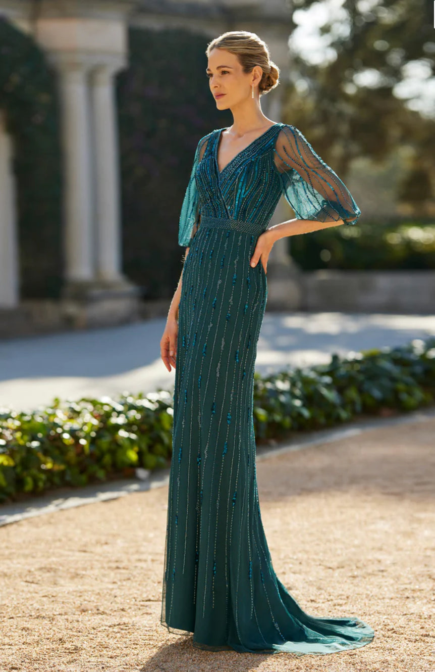 Couture Club-Elegant Long Evening Dress