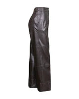Faux leather pants