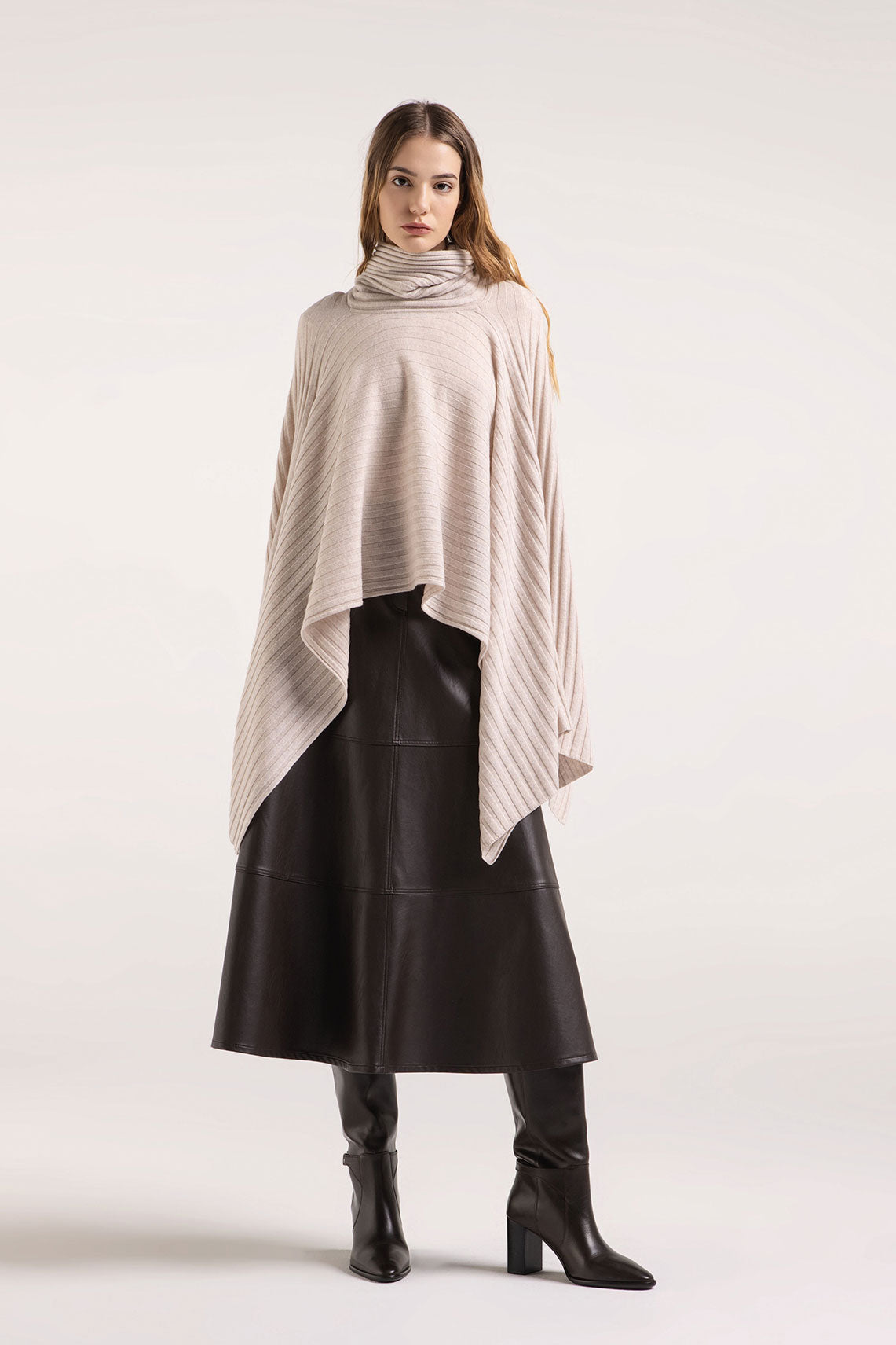 Cashmere cape