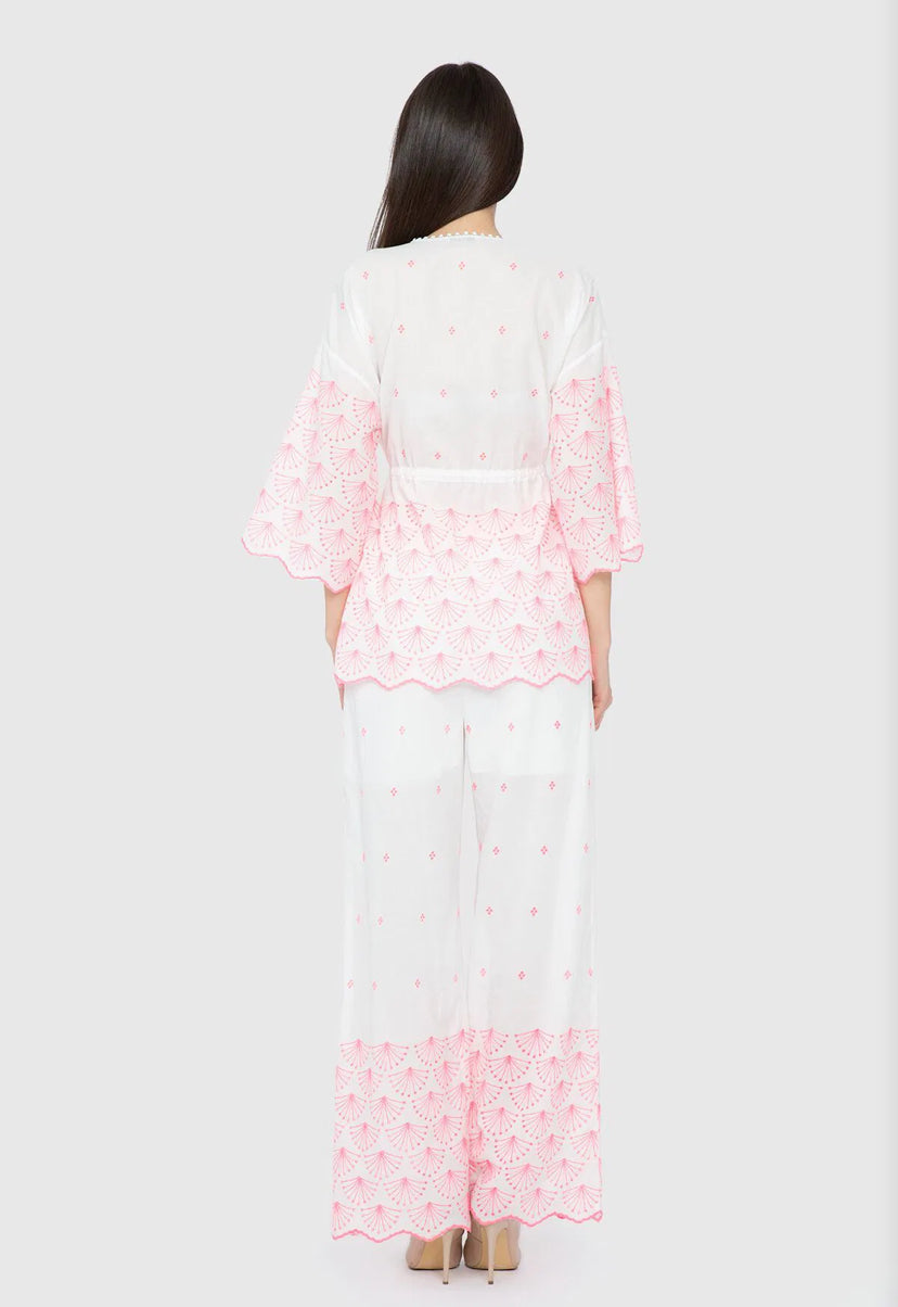 Lace Embroidered Set