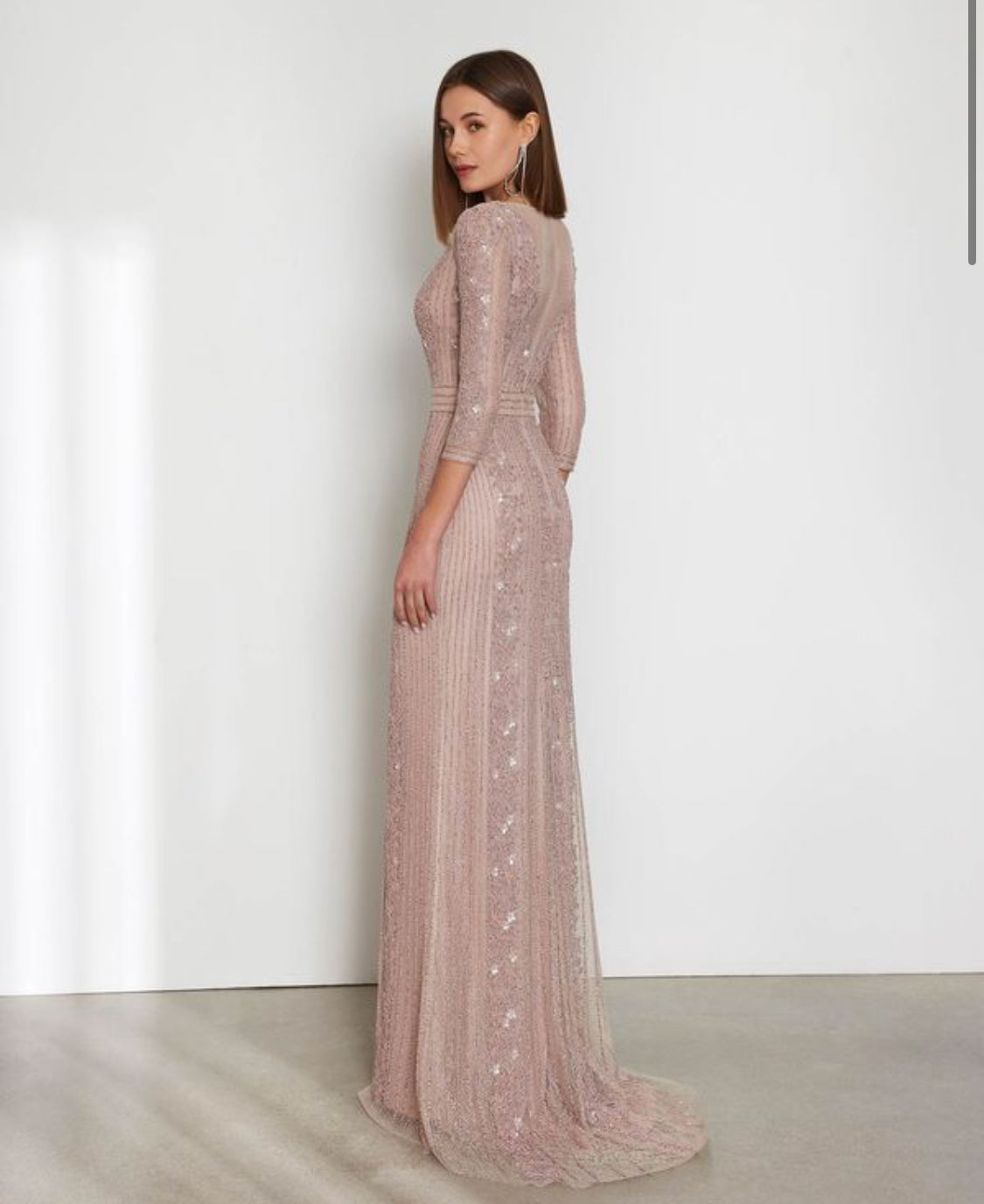 Rosa Clará  Evening Gown Hand Beaded Dress