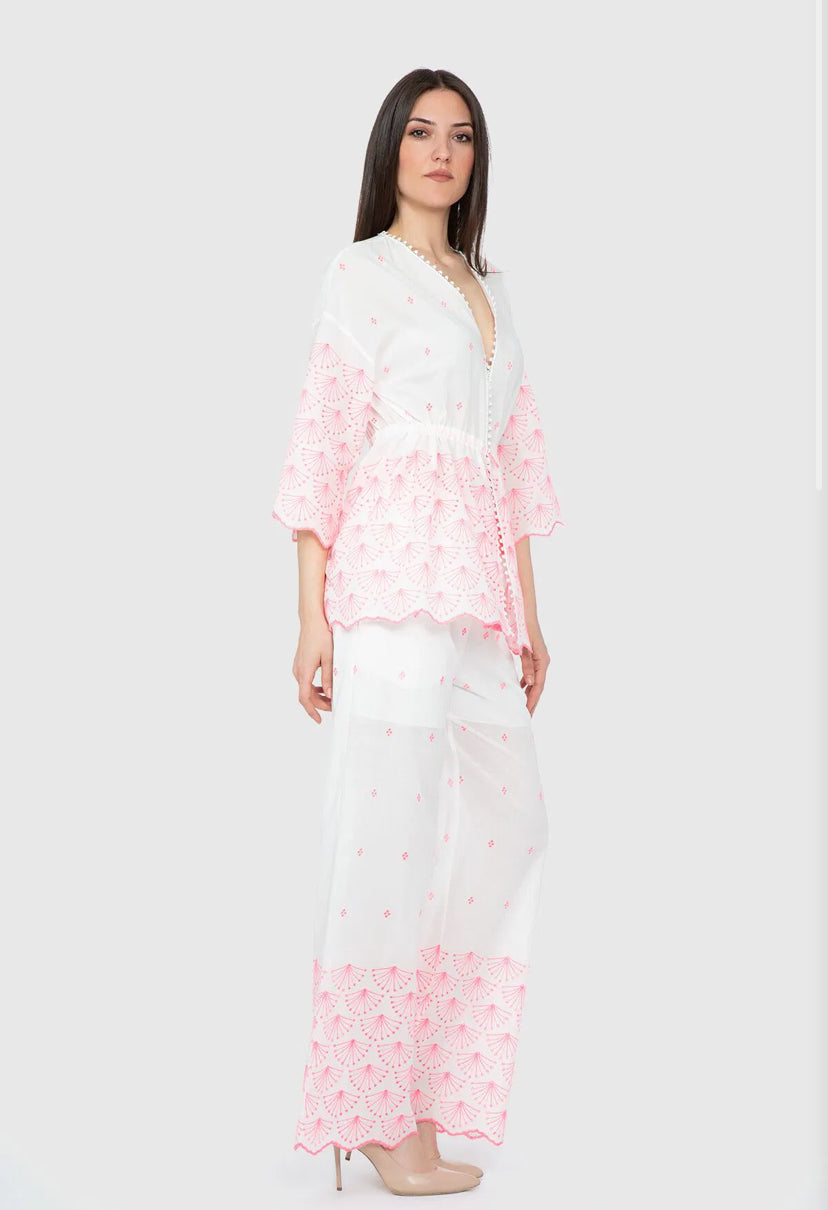 Lace Embroidered Set