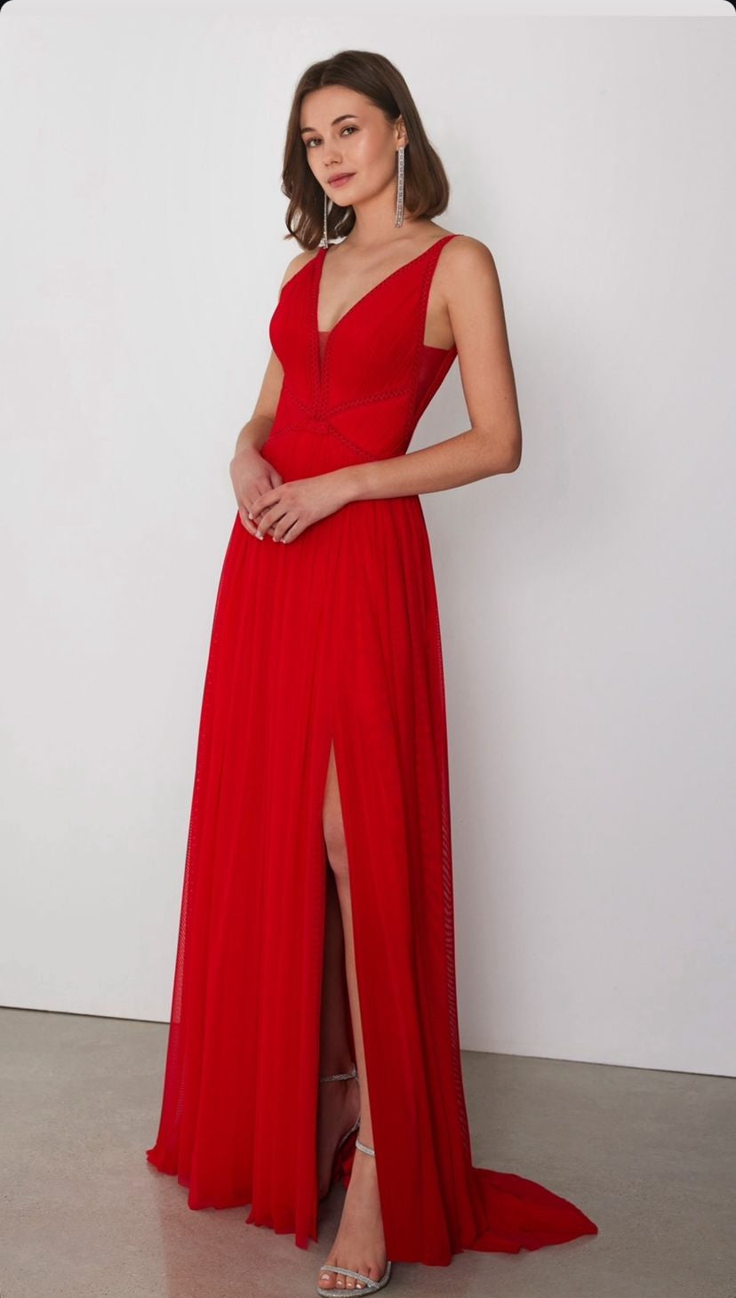 The Rosa Clará Pure Silk Evening Gown