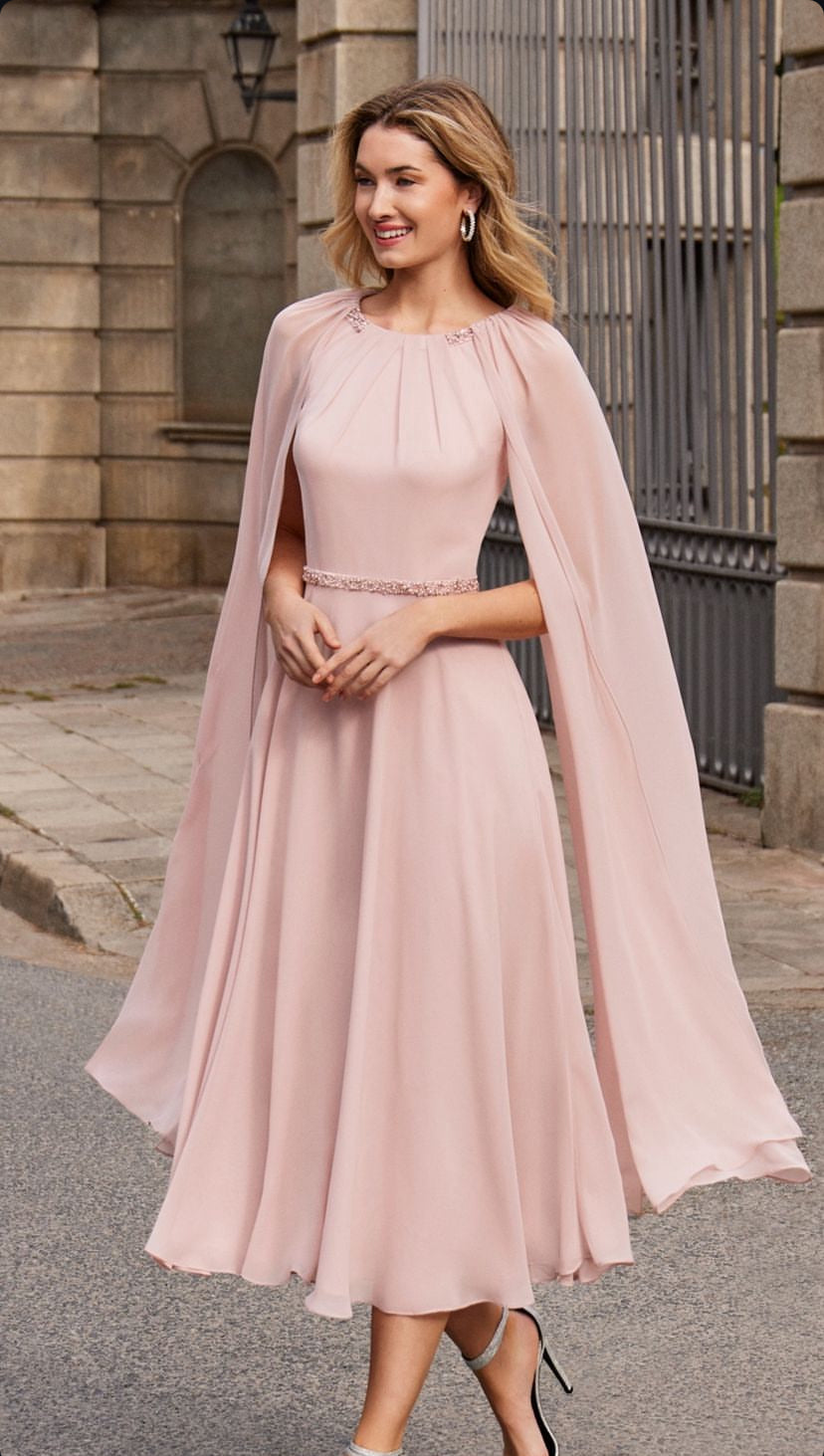 Chiffon Evening Cocktail Dress by Couture Club