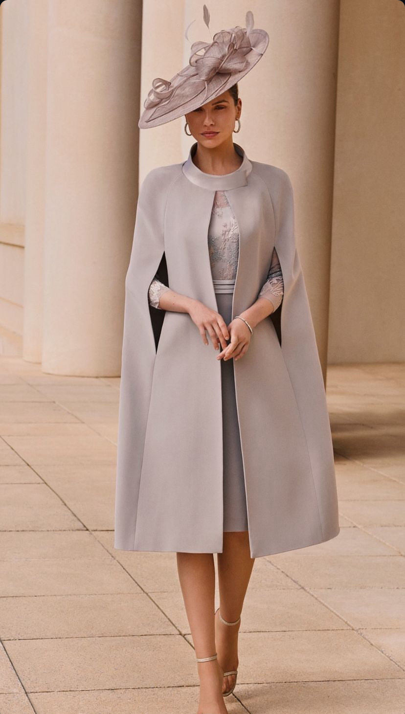Chic Evening Cocktail Two-Piece Set By Couture Club