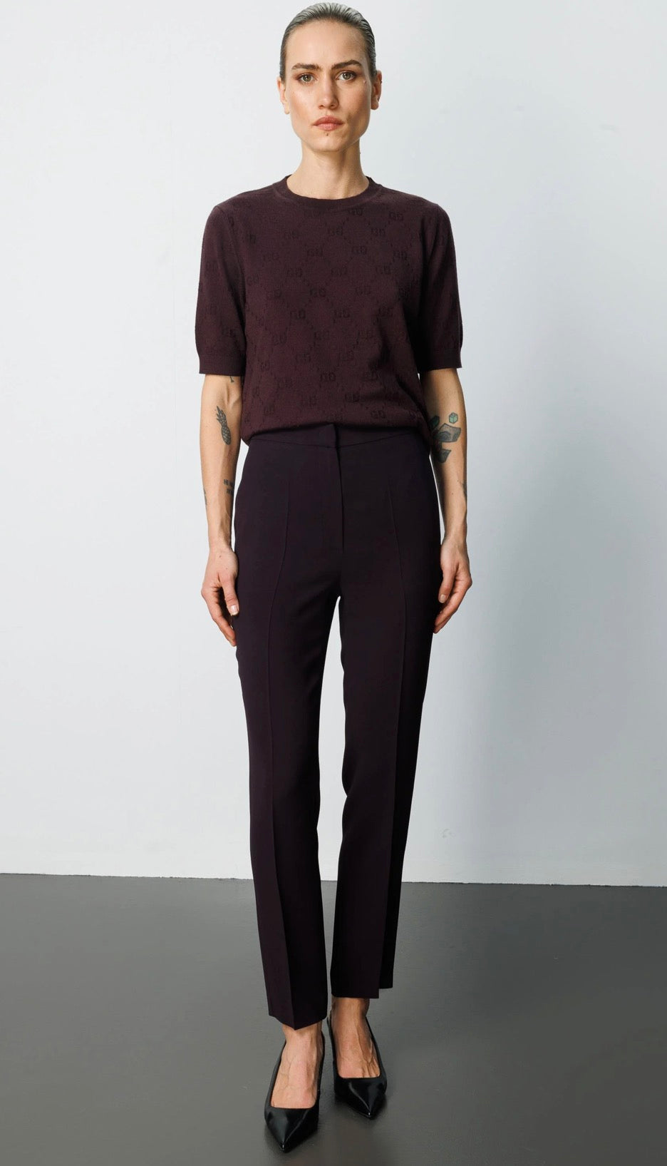 Slim Fit Pocket Trousers