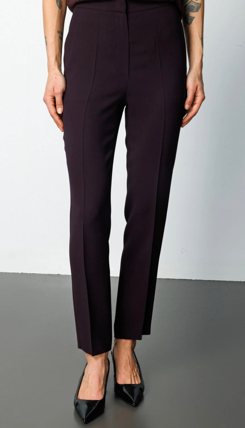 Slim Fit Pocket Trousers