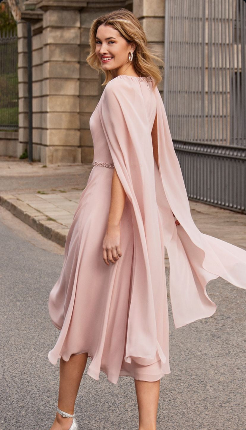 Chiffon Evening Cocktail Dress by Couture Club
