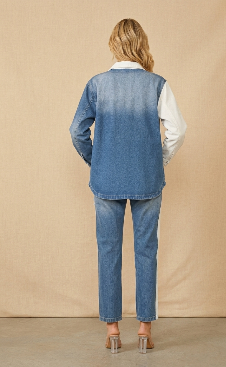 Blue Jean Shirt