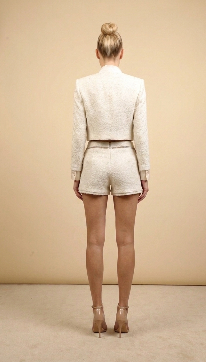 Tweed Shorts
