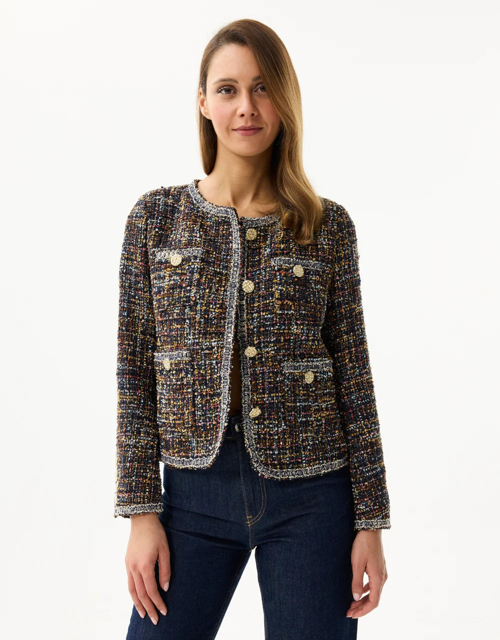 Agnes Tweed Cardigan