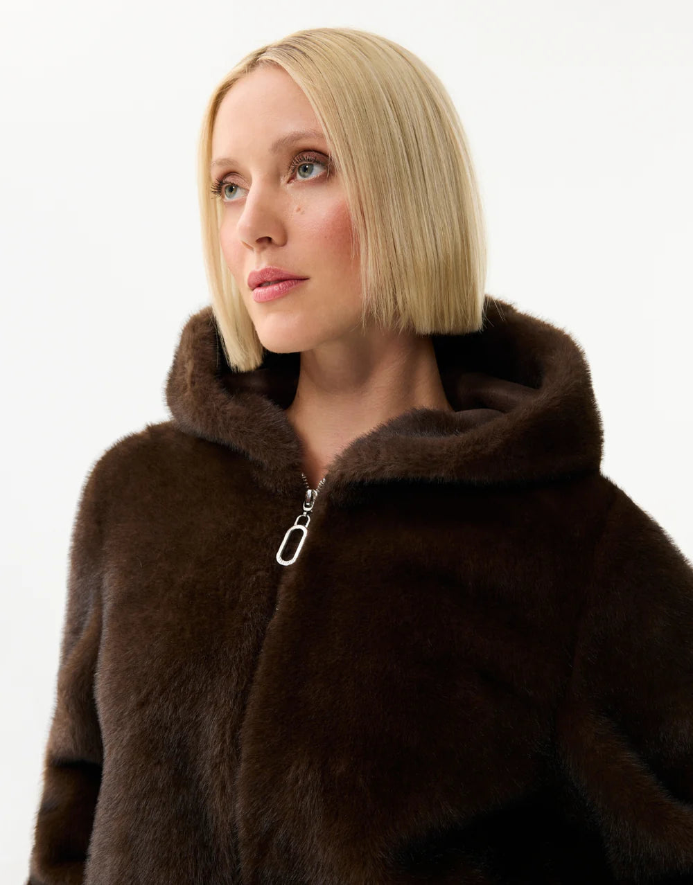 Helene Faux Fur Hooded Jacket