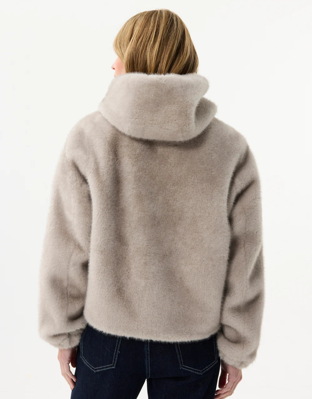 Helene Faux Fur Hooded Jacket